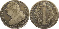 Frankreich 2 Sol Ludwig XVI. (1774-1793) -