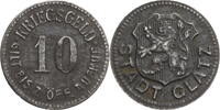 Glatz (Schlesien) 10 Pfennig Kriegsgeld - gilt bis z. öff. Aufruf -