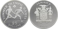 Jamaika 25 Dollars Olympische Spiele 1988 in Seoul - Staffelläufer -