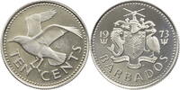 Barbados 10 Cents Elisabeth II. (1952-2022) - Möwe -