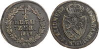 Nassau, Herzogtum 1/4 Kreuzer Friedrich August & Friedrich Wilhelm (1806-1816) - Kursmünze (1808-1814) -
