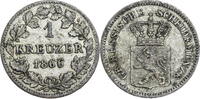 Hessen-Darmstadt, Großherzogtum 1 Kreuzer Ludwig III. (1848-1877) - Kursmünze (1857-1872) -