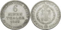 Hessen-Kassel, Kurfürstentum 1/6 Taler Wilhelm II. und Friedrich Wilhelm (1831-1847) - Kursmünze (1833-1846) -