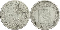Nassau, Herzogtum 3 Kreuzer Adolph (1839-1866) - Kursmünze (1841-1855) -