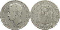 Spanien 5 Pesetas Amadeo I. -