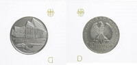 Bundesrepublik Deutschland 10 DM 750 Jahre Katharinenkloster und Meeres-Museum in Stralsund -