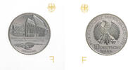Bundesrepublik Deutschland 10 DM 750 Jahre Katharinenkloster und Meeres-Museum in Stralsund -