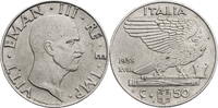 Italien 50 Centesimi Vittorio Emanuele III. - Kursmünze (1939-1940) -