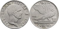 Italien 50 Centesimi Vittorio Emanuele III. - Kursmünze (1939-1940) -