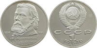 Russland, UdSSR 1 Rubel 150th Anniversary of the Birth of Modest Mussorgsky -