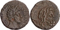 Ägypten Tetradrachme Alexandria, Commodus, Jahr 27, Kopf / Kopf des Zeus -