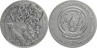 Ruanda 50 Amafaranga Cheetah - Silver Bullion f15 -