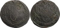 Russland, Zarenreich 5 Kopeken Katharina II. (1762-1796) -