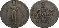 Braunschweig-Calenberg-Hannover 1 Pfennig George III. (1760-1820) - Kursmünze (1762-1804) -
