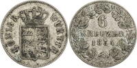 Württemberg, Königreich 6 Kreuzer Wilhelm I. (1816-1864) - Kursmünze (1842-1856) -