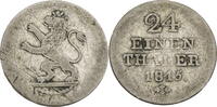 Hessen-Kassel 1/24 Taler 1815 s-ss 12.99 £ Tax included +  8.66 £ shipping