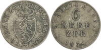 Hessen-Darmstadt 6 Kreuzer Ludwig II. (1830-1848) - Kursmünze (1833-1837) -