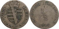 Sachsen-Meiningen 1/2 Kreuzer Bernhard Erich Freund (1803-1866) - Kursmünze (1912-1818) -