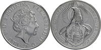 Großbritannien 5 Pounds Elizabeth II. - 2 oz - Griffin of Edward III. -