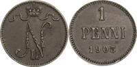 Finnland 1 Penni Nikolaus II. (1896-1917) -
