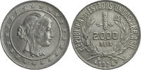 Brasilien 2000 Reis Kursmünze (1924-1934) -
