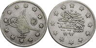 Osmanisches Reich 2 Kurus Abdülhamid II. (1876-1909) -