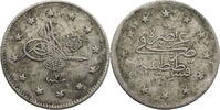 Osmanisches Reich 2 Kurus Abdülhamid II. (1876-1909) -