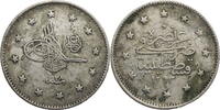 Osmanisches Reich 2 Kurus Abdülhamid II. (1876-1909) -