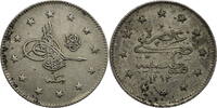 Osmanisches Reich 2 Kurus Abdülhamid II. (1876-1909) -