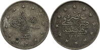 Osmanisches Reich 2 Kurus Abdülhamid II. (1876-1909) -