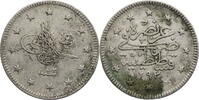 Osmanisches Reich 2 Kurus Abdülhamid II. (1876-1909) -
