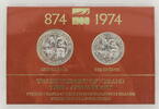Island 500 + 1000 Kronur 1100th Anniversary of the First Settlement in the Island -