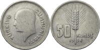 Türkei, Republik 50 Kurus Kursmünze (1935-1937) -