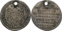 Würzburg Sterbegroschen Franz Ludwig von Erthal -