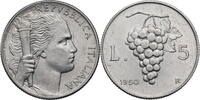 Italien 5 Lire Kursmünze (1946-1950) -