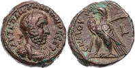 Ägypten Tetradrachme Alexandria, Gallienus, Jahr 9, Büste / Adler mit Palmzweig und Kranz -