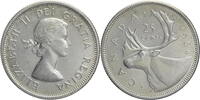 Kanada 25 Cents 1964 Elisabeth II. (1952-2022) - Kursmünze (1959-1964) ss 8.68 £ Tax included +  8.68 £ shipping