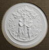 Meissen Medaille Adam & Eva / Kreuzigungsszene -