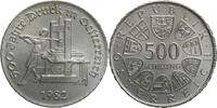 Österreich 500 Schilling 500 Jahre Druckereien in Österreich -