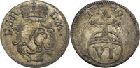 Schwarzburg Rudolstadt 6 Pfennig Ludwig Günther II. (1767-1790) - Kursmünze (1779-1786) -