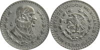 Mexiko 1 Peso 1966 Jose Morelos - Kursmünze (1957-1967) ss 6.07 £ Tax included +  8.68 £ shipping