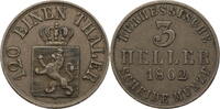 Hessen-Kassel, Kurfürstentum 3 Heller Friedrich Wilhelm I. (1847-1866) - Kursmünze (1848-1866) -