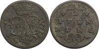 Würzburg, Bistum 1/2 Pfennig o.J. Franz Ludwig von Erthal (1779-1795) s-ss 10.41 £ Tax included +  8.68 £ shipping