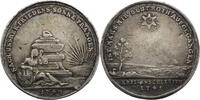 Schlesien Medaille Auf den schlesischen Krieg und den Tod Karls VI. -