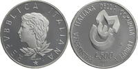 Italien 500 Lire Auf den Vorsitz im Europarat -