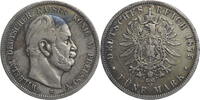 Kaiserreich, Preussen 5 Mark Wilhelm I. (1861-1888) - Kursmünze (1874-1876) -