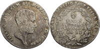 Preussen, Königreich 1/6 Taler Friedrich Wilhelm III. (1797-1840) -