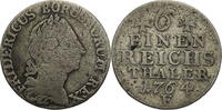 Preussen, Königreich 1/6 Taler Friedrich II. der Große (1740-1786) -