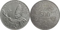 Österreich 500 Schilling Katholikentag - Johannes Paul II. -