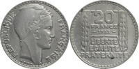 Frankreich, 3. Republik 20 Francs Kursmünze (1929-1939) -